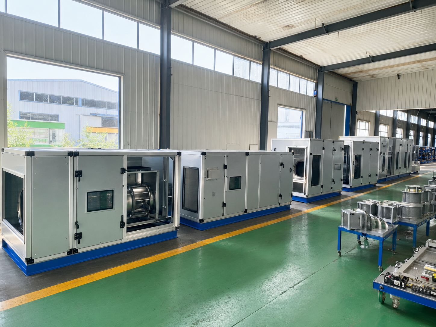 HVAC-Maschinen und Maschinenfertigungsanlagen für Luftkanäle und Lüftungstechnik