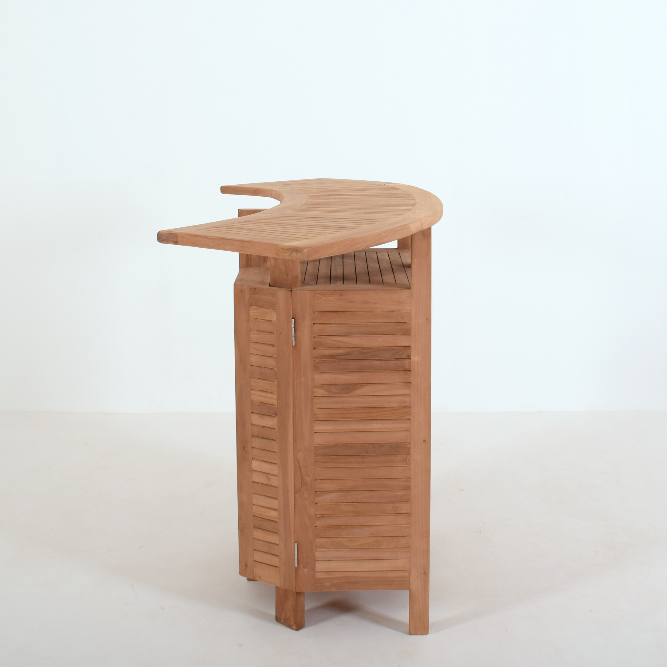 ROUND EXTENDING BAR TABLE ROUND EXTENDING BAR TABLE