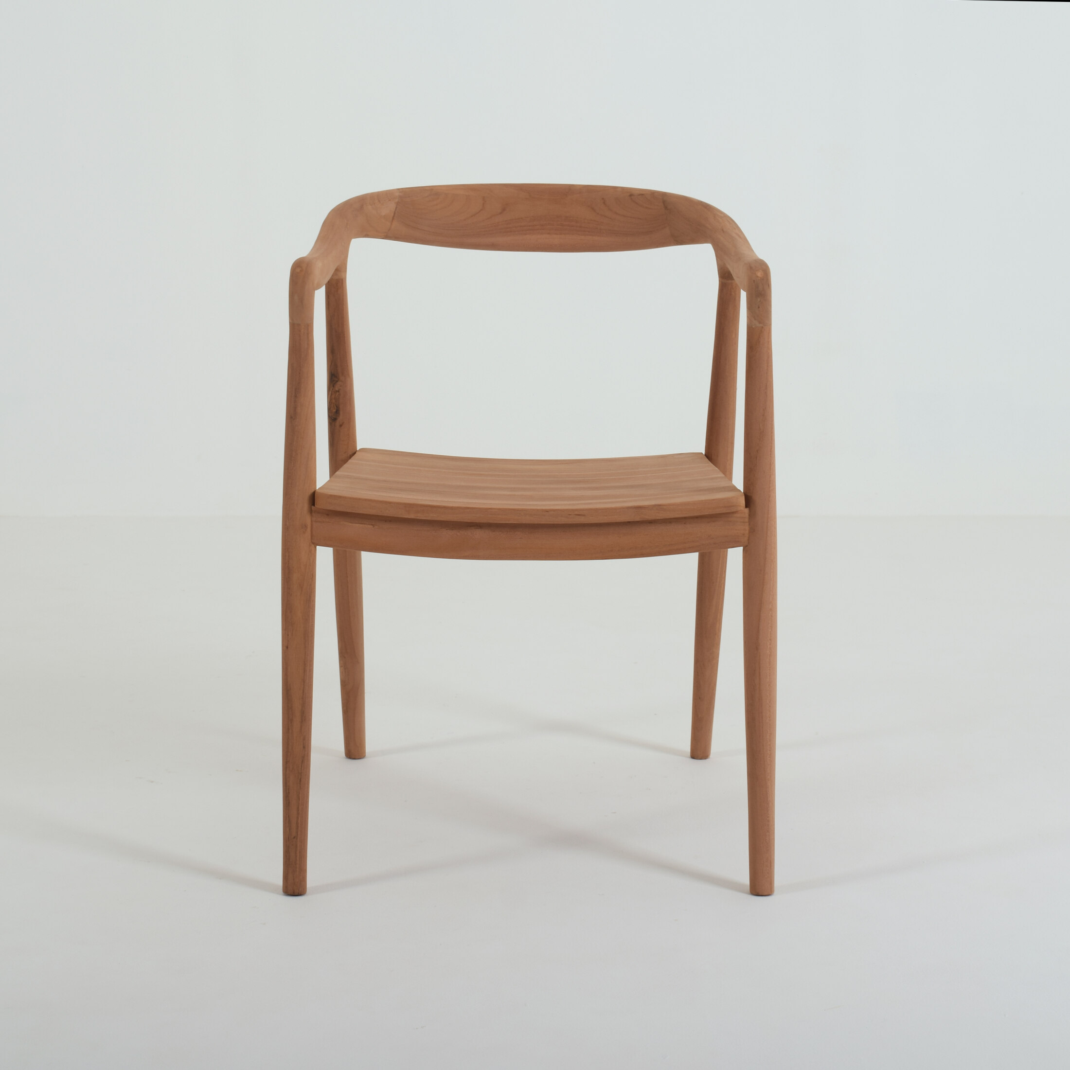 OZZIE DINING ARM CHAIR SOLID